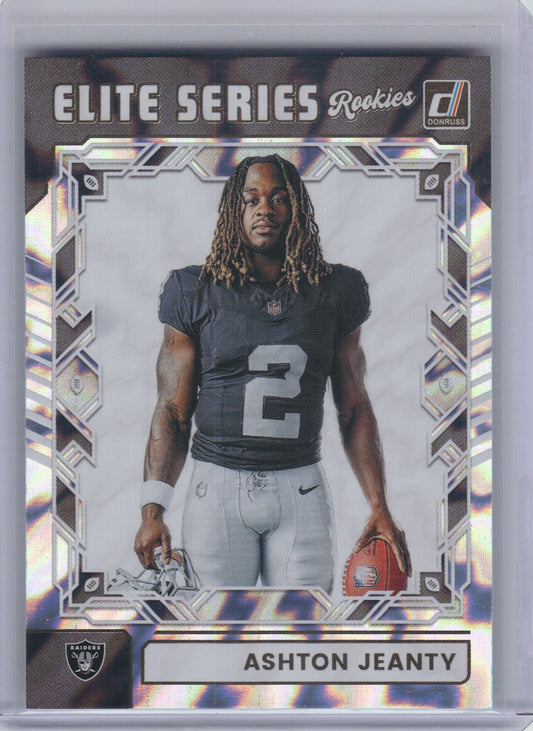 Ashton Jeanty Las Vegas Raiders 2025 Donruss - The Elite Series Rookies #ESR-AJY