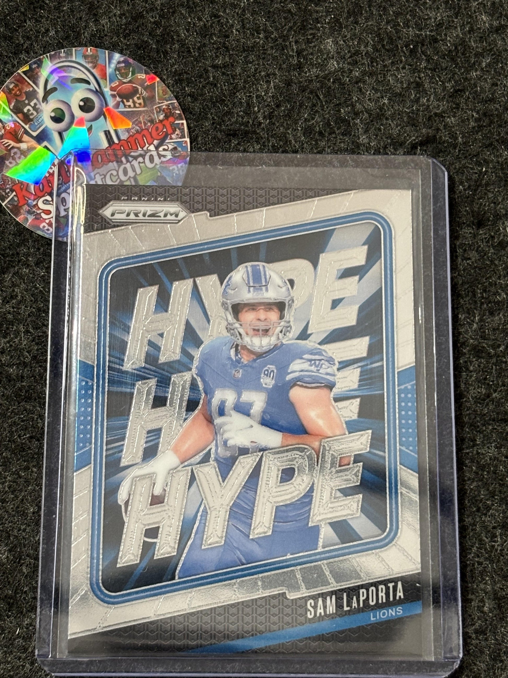 2024 Panini Prizm #14 Sam LaPorta Hype Detroit Lions