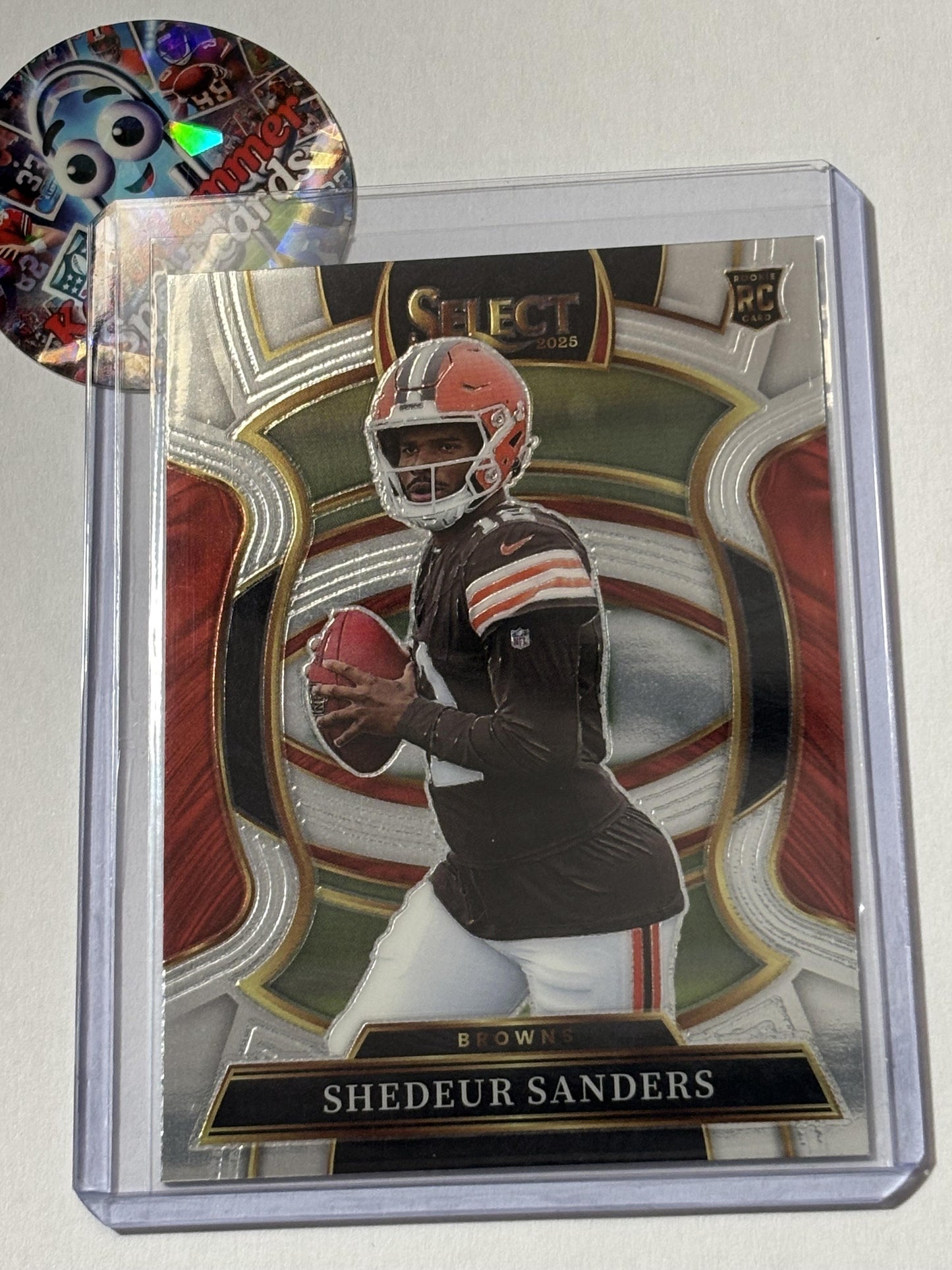 2025 Panini Select #54 Shedeur Sanders Cleveland Browns