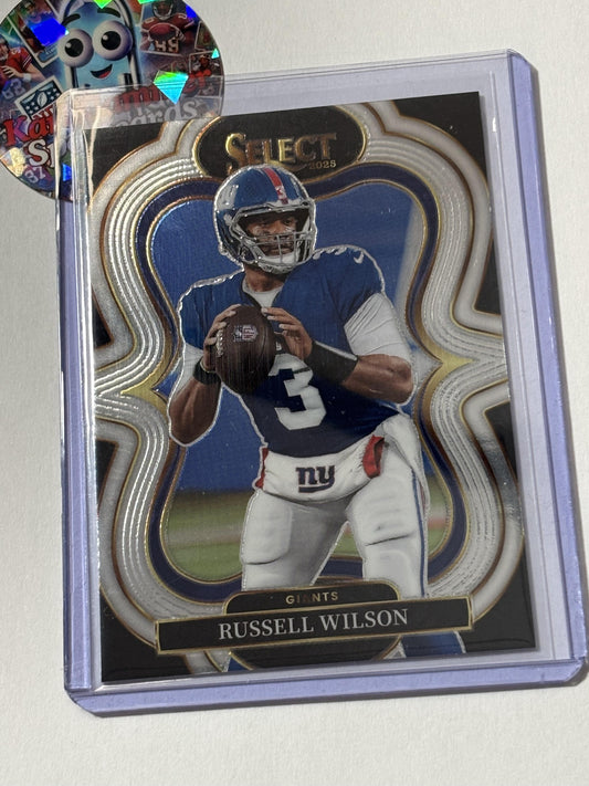2025 Panini Select #395 Russell Wilson New York Giants