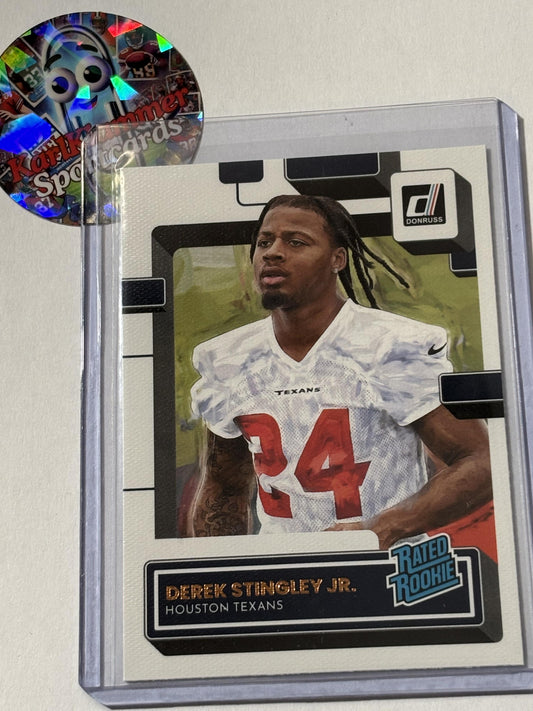 2022 Donruss #351 Derek Stingley Jr. Houston Texans RC