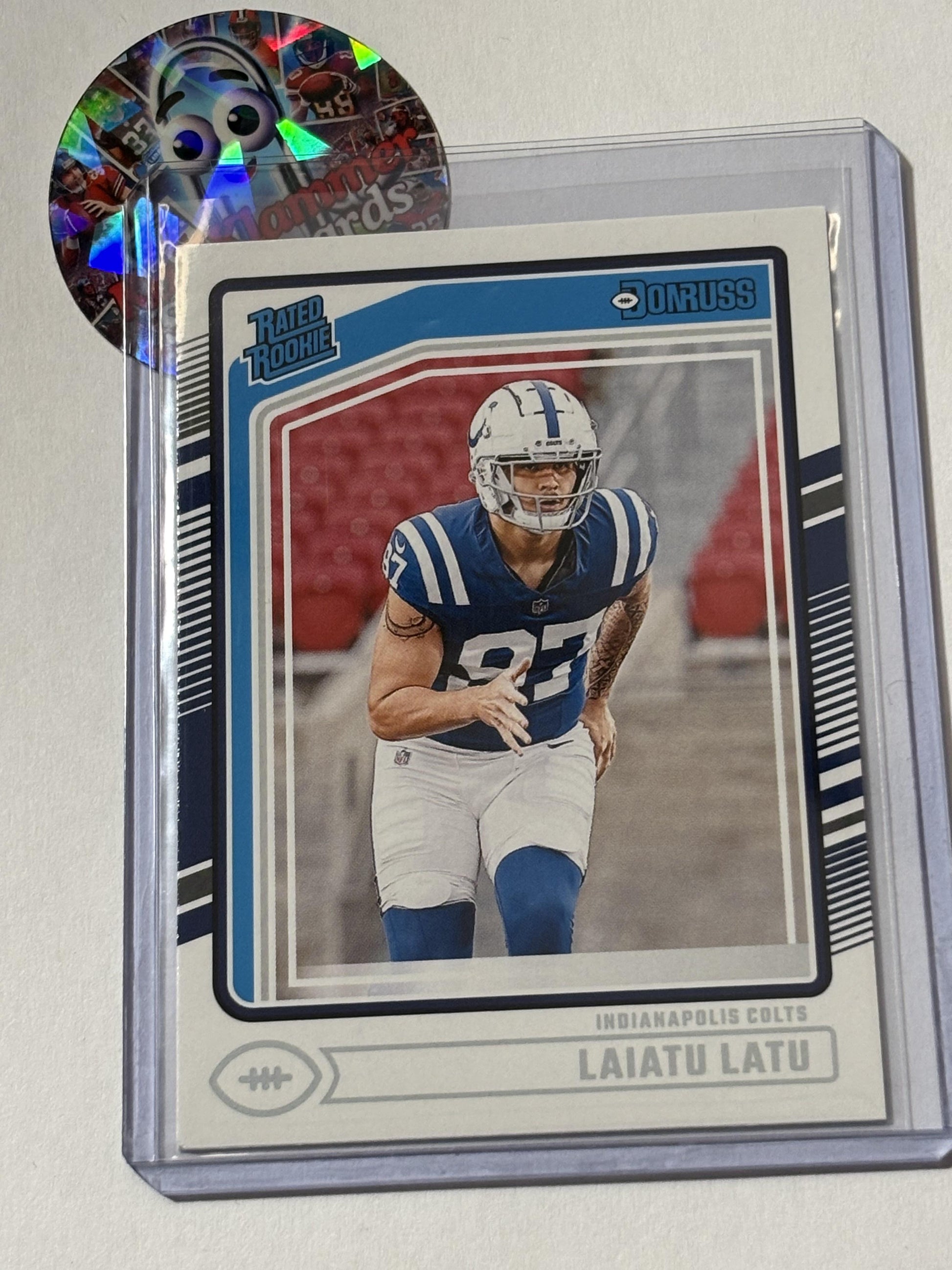 2024 Donruss #311 Laiatu Latu Indianapolis Colts RC