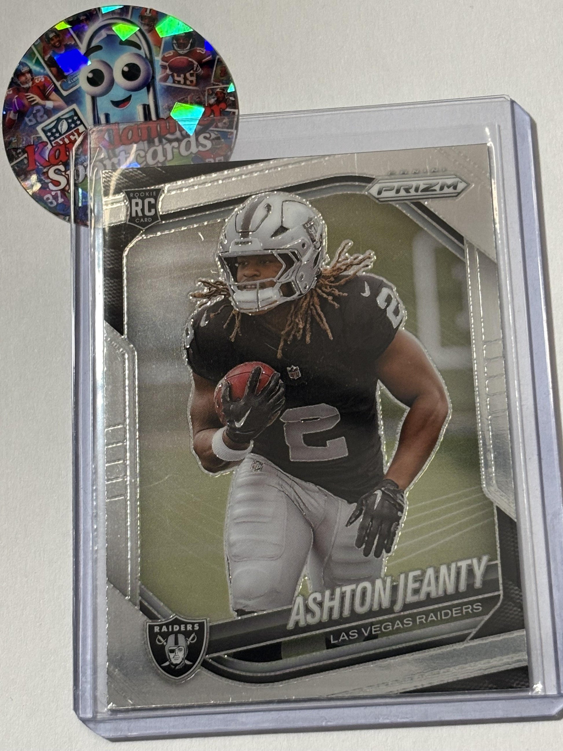 2025 Panini Prizm #315 Ashton Jeanty Las Vegas Raiders RC
