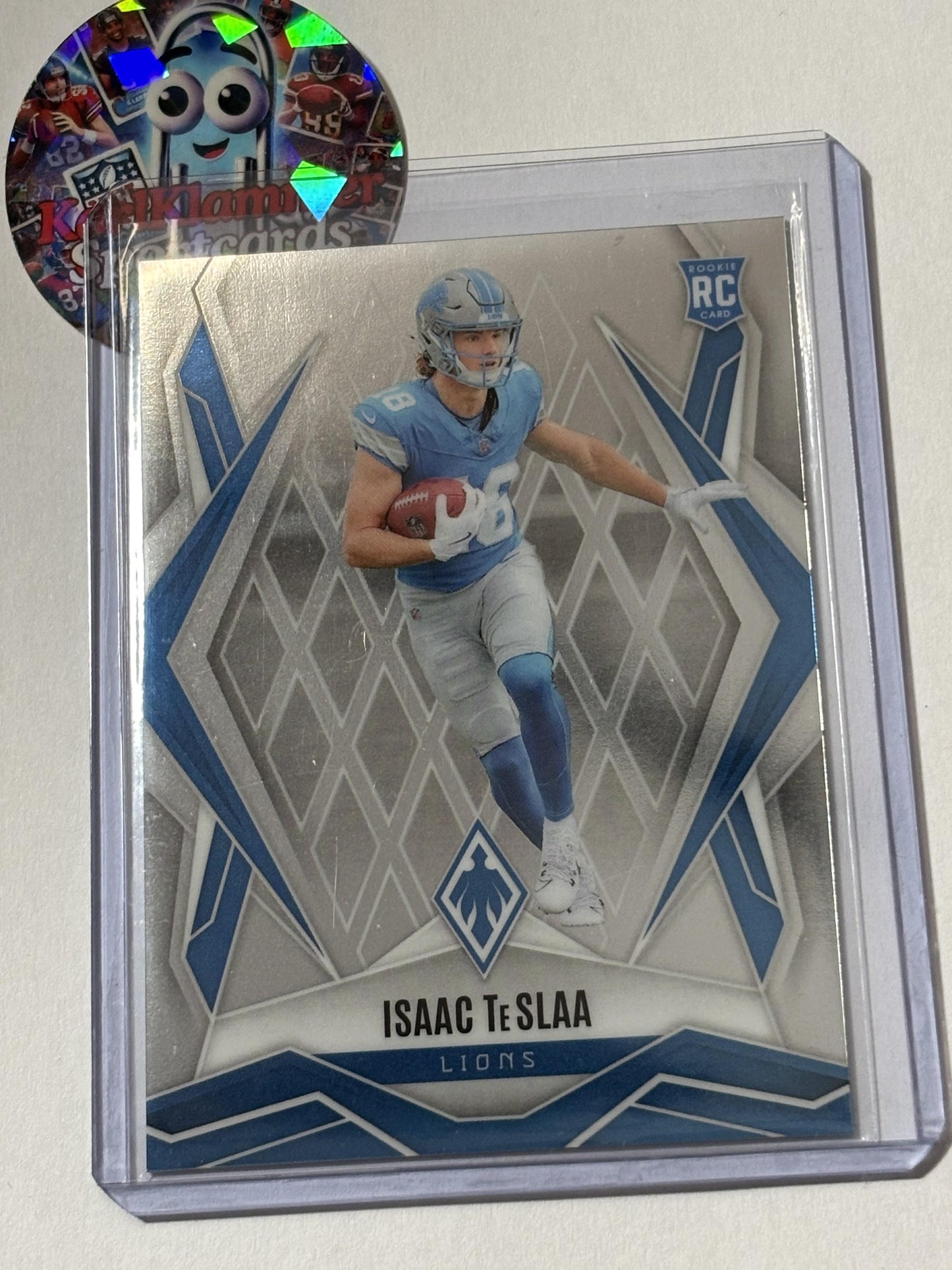 2025 Panini Phoenix #189 Isaac TeSlaa Detroit Lions RC