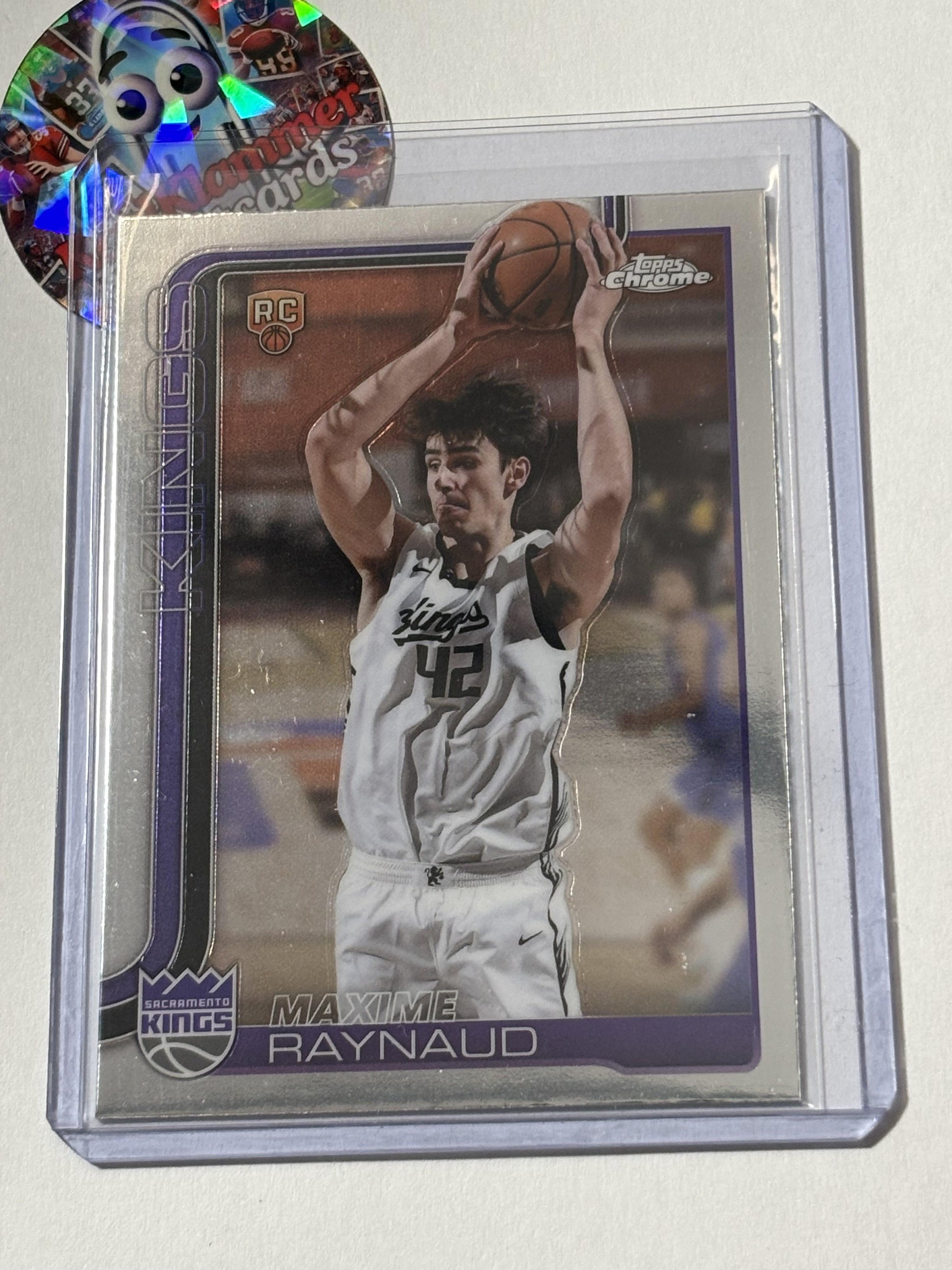 2025-26 Topps Chrome #293 Maxime Raynaud Sacramento Kings RC