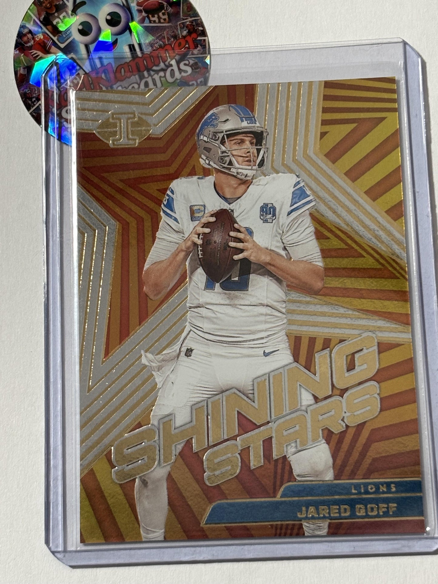 2023 Panini Illusions #9 Jared Goff Shining Stars Detroit Lions
