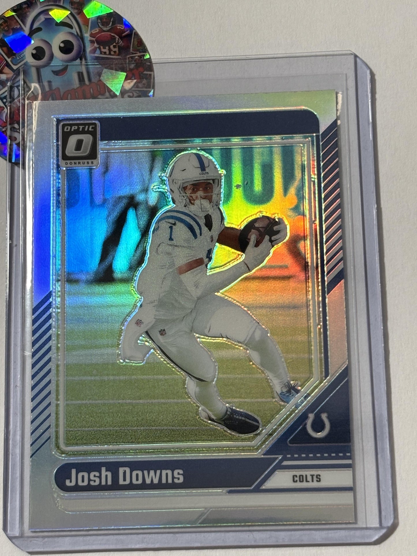 2024 Donruss Optic #84 Josh Downs Holo Indianapolis Colts