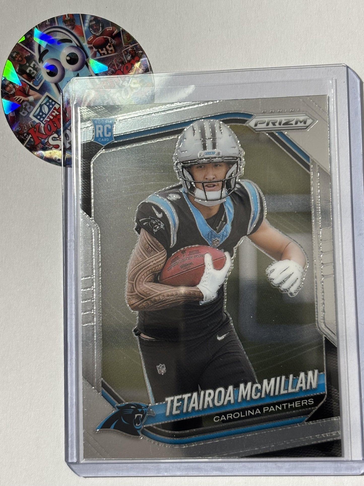 2025 Panini Prizm #311 Tetairoa McMillan Carolina Panthers RC