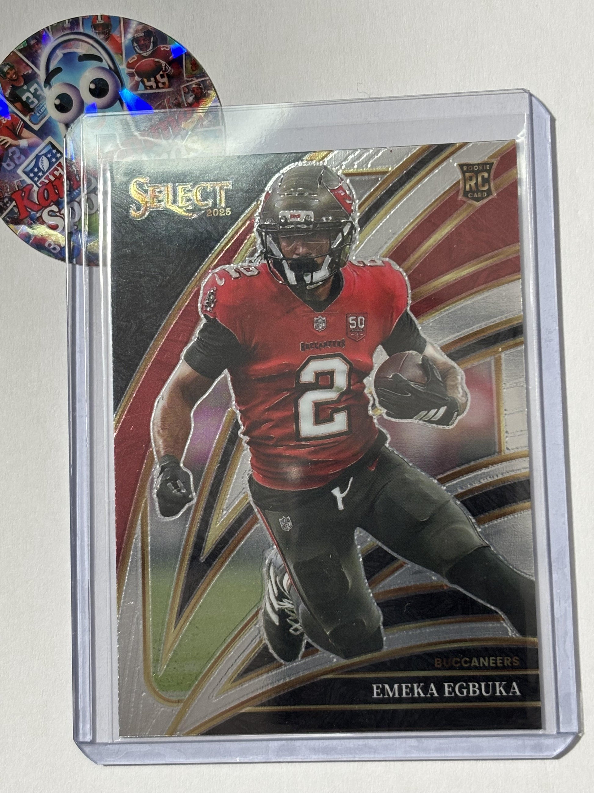 2025 Panini Select #237 Emeka Egbuka Tampa Bay Buccaneers