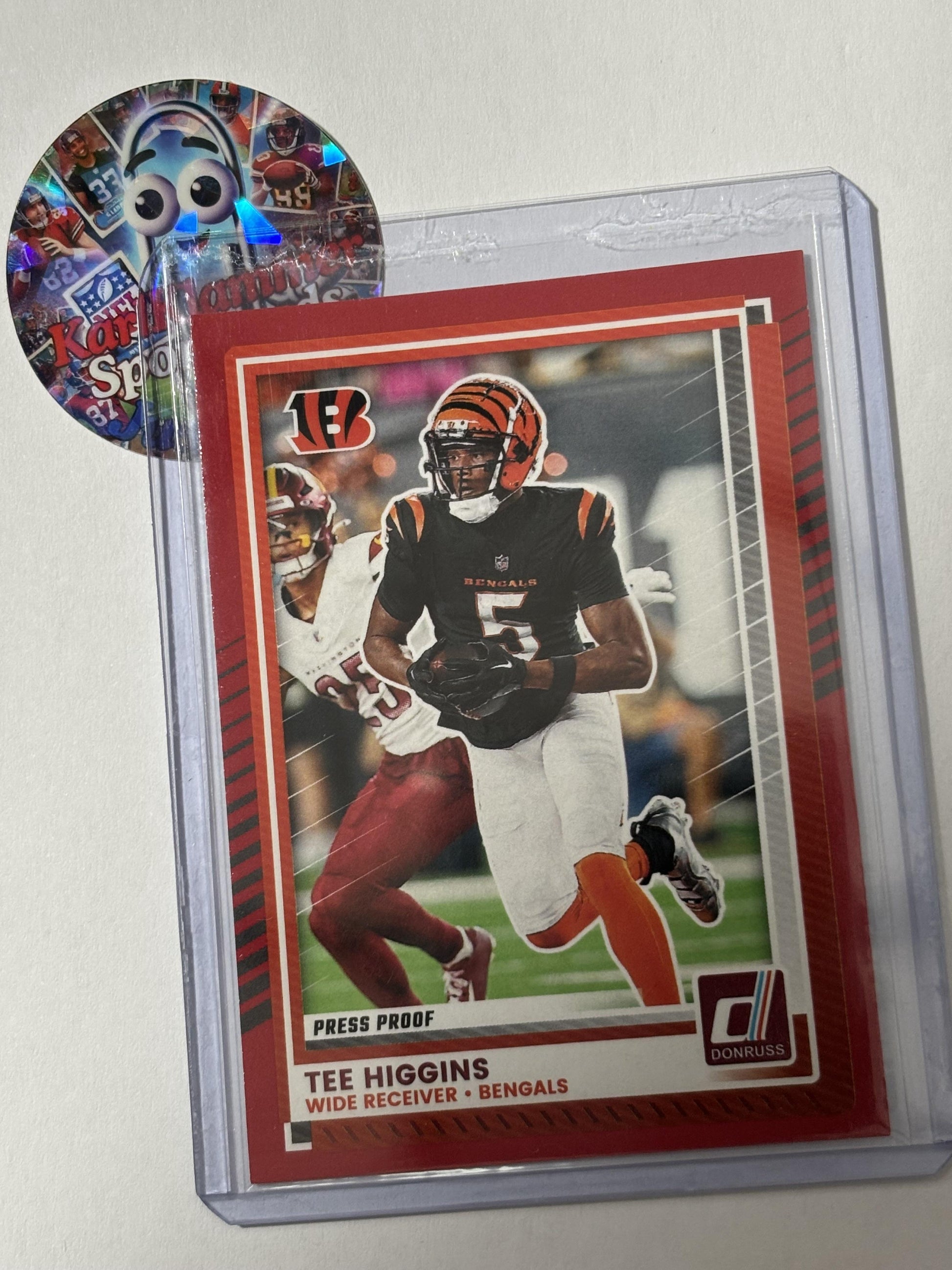 2025 Donruss #15 Tee Higgins Cincinnati Bengals