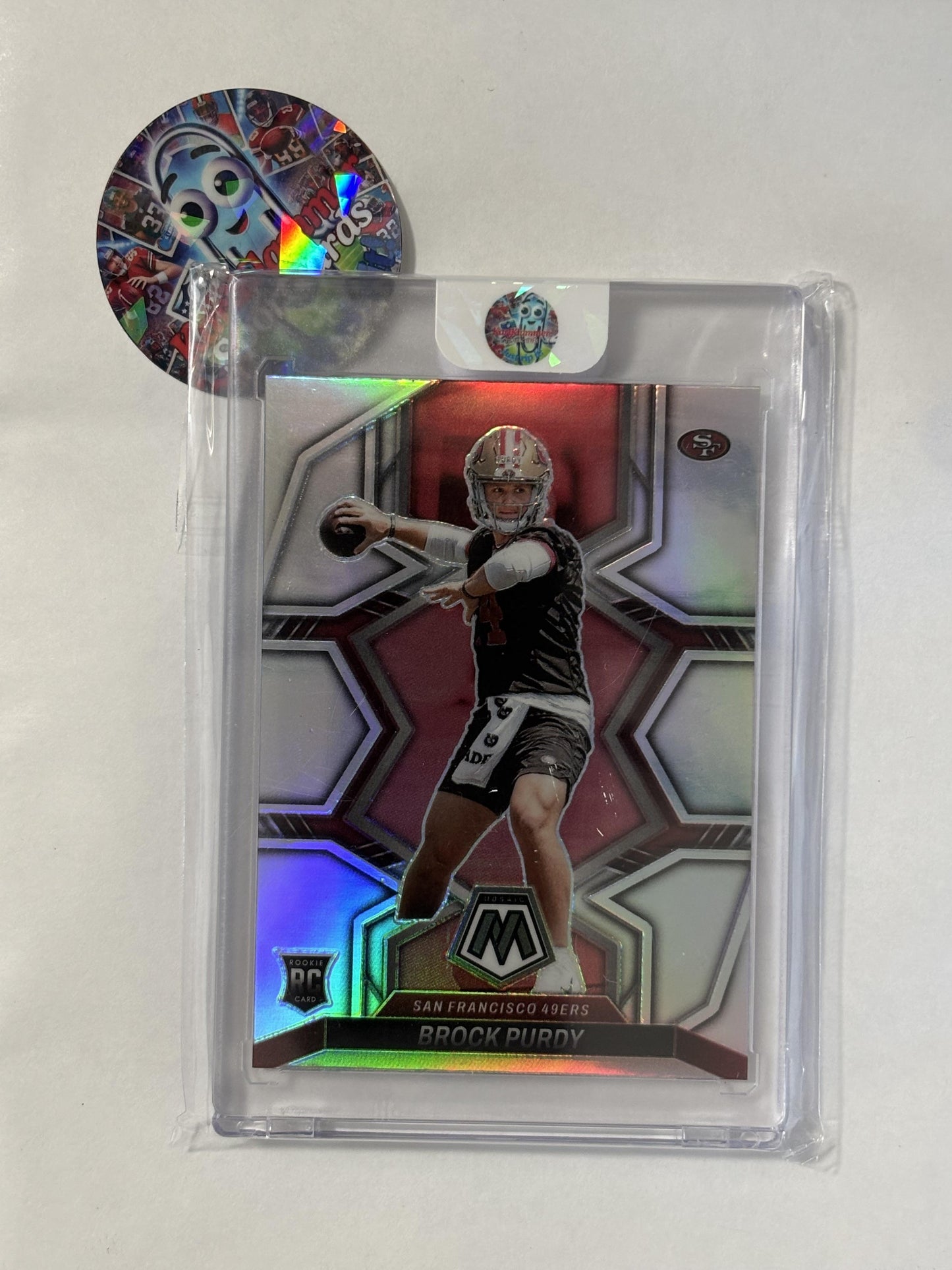 2022 Panini Mosaic #367 Brock Purdy Silver San Francisco 49ers RC