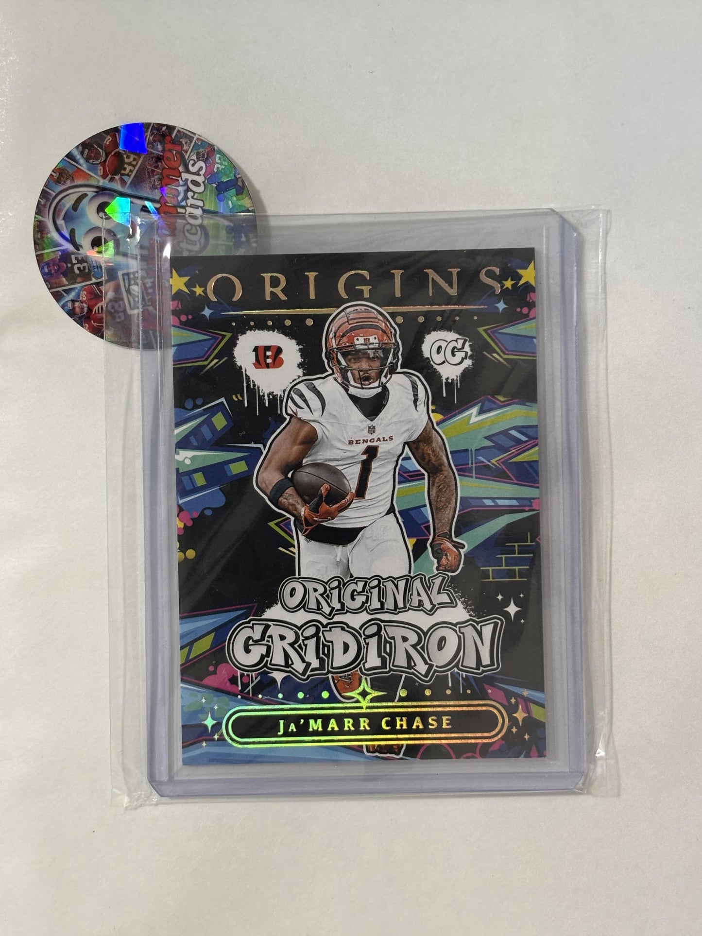 2025 Panini Origins #4 Ja'Marr Chase Original Gridiron Cincinnati Bengals