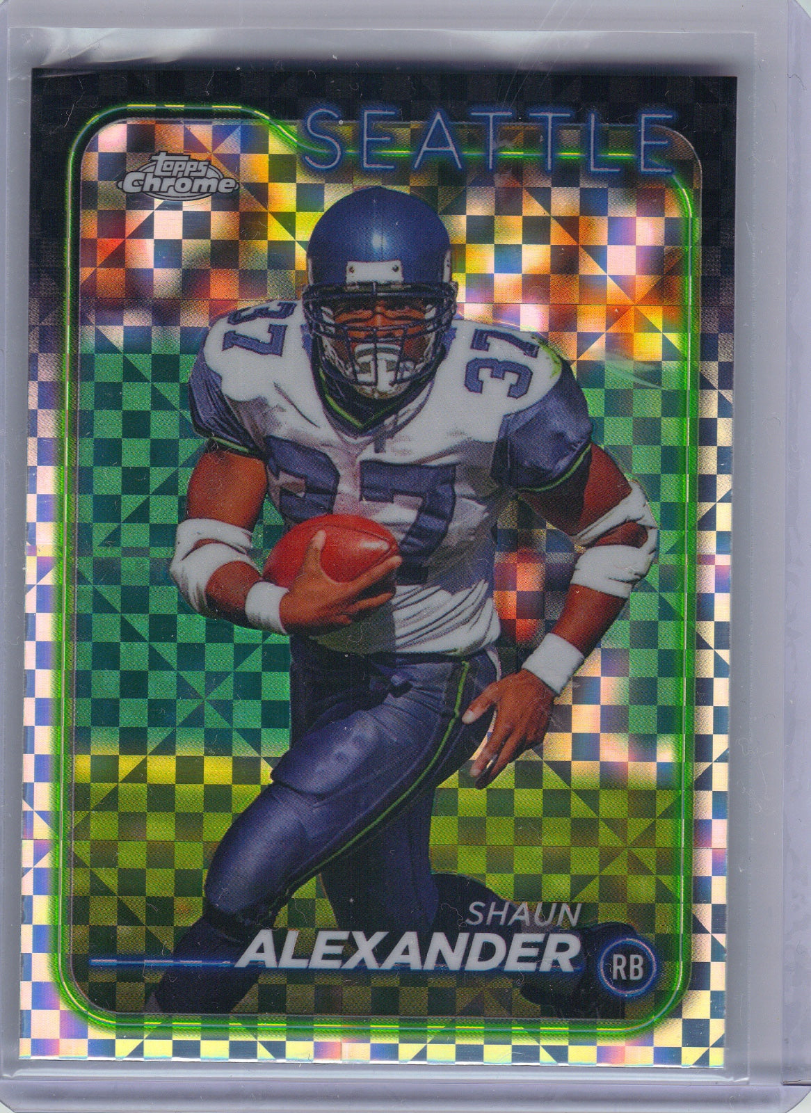 Shaun Alexander Seattle Seahawks 2024 Topps Chrome - X-Fractor #183