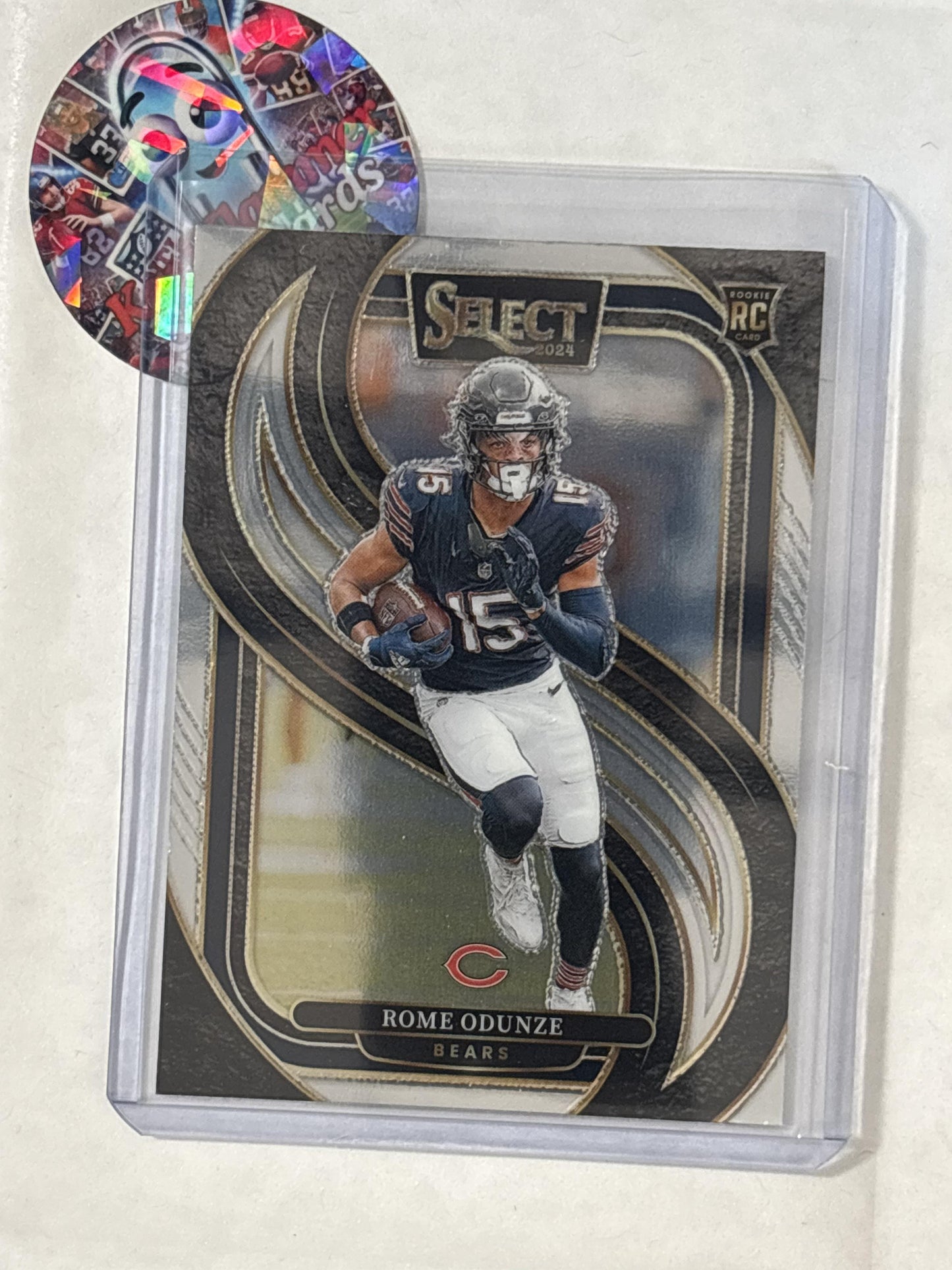 2024 Panini Select #136 Rome Odunze Chicago Bears RC