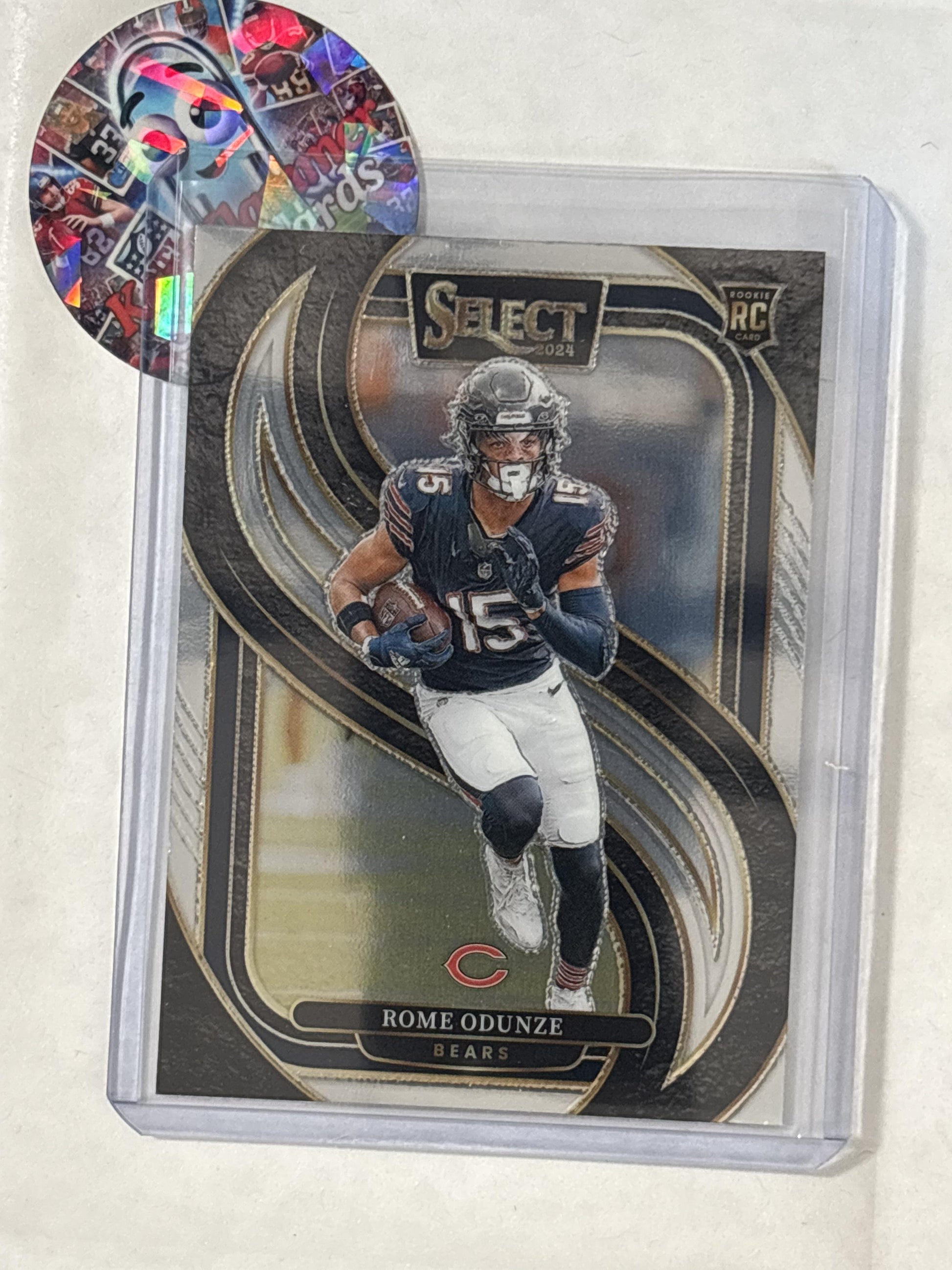 2024 Panini Select #136 Rome Odunze Chicago Bears RC