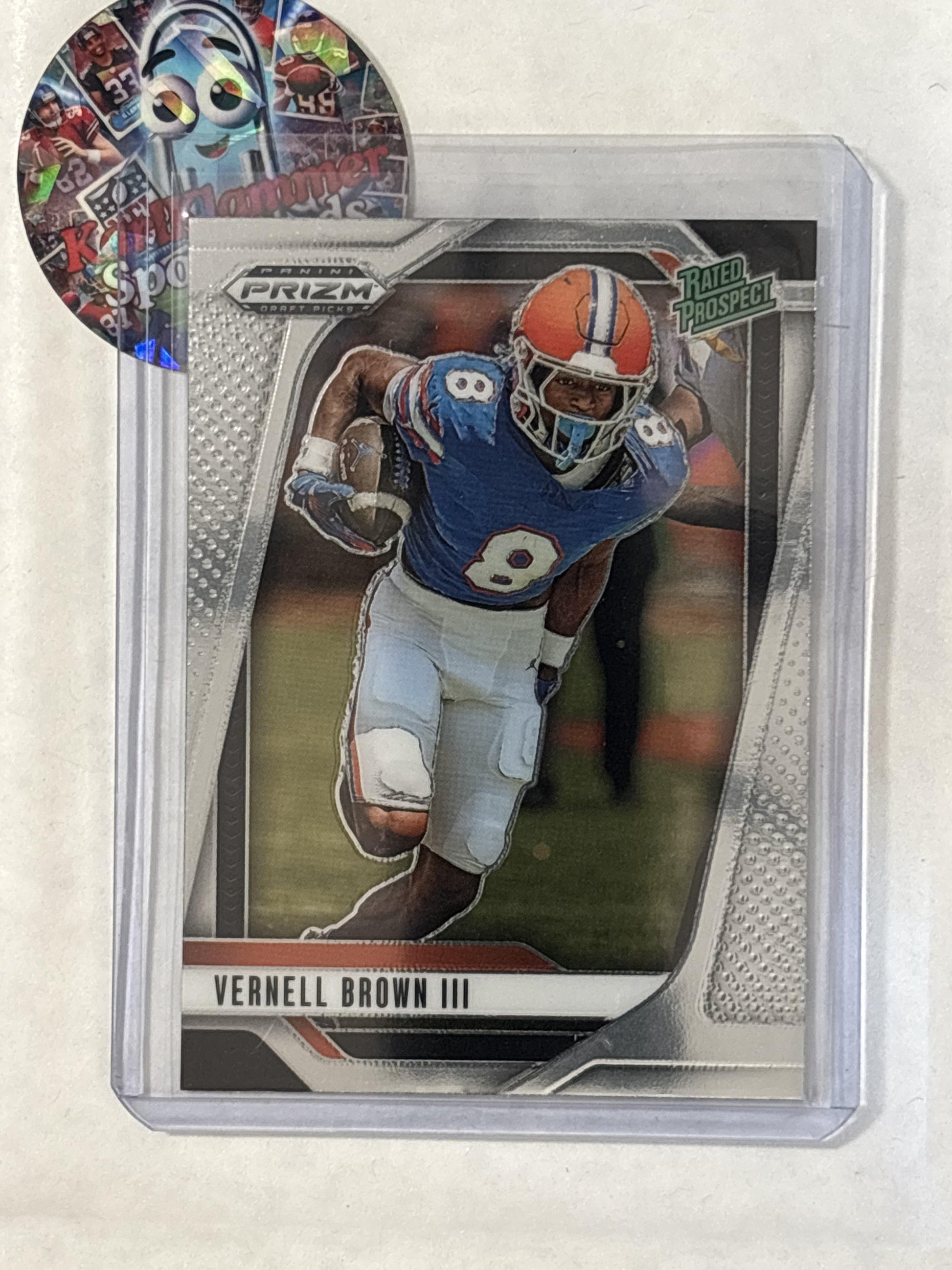 2025 Panini Prizm Draft Picks #154 Vernell Brown III Florida Gators