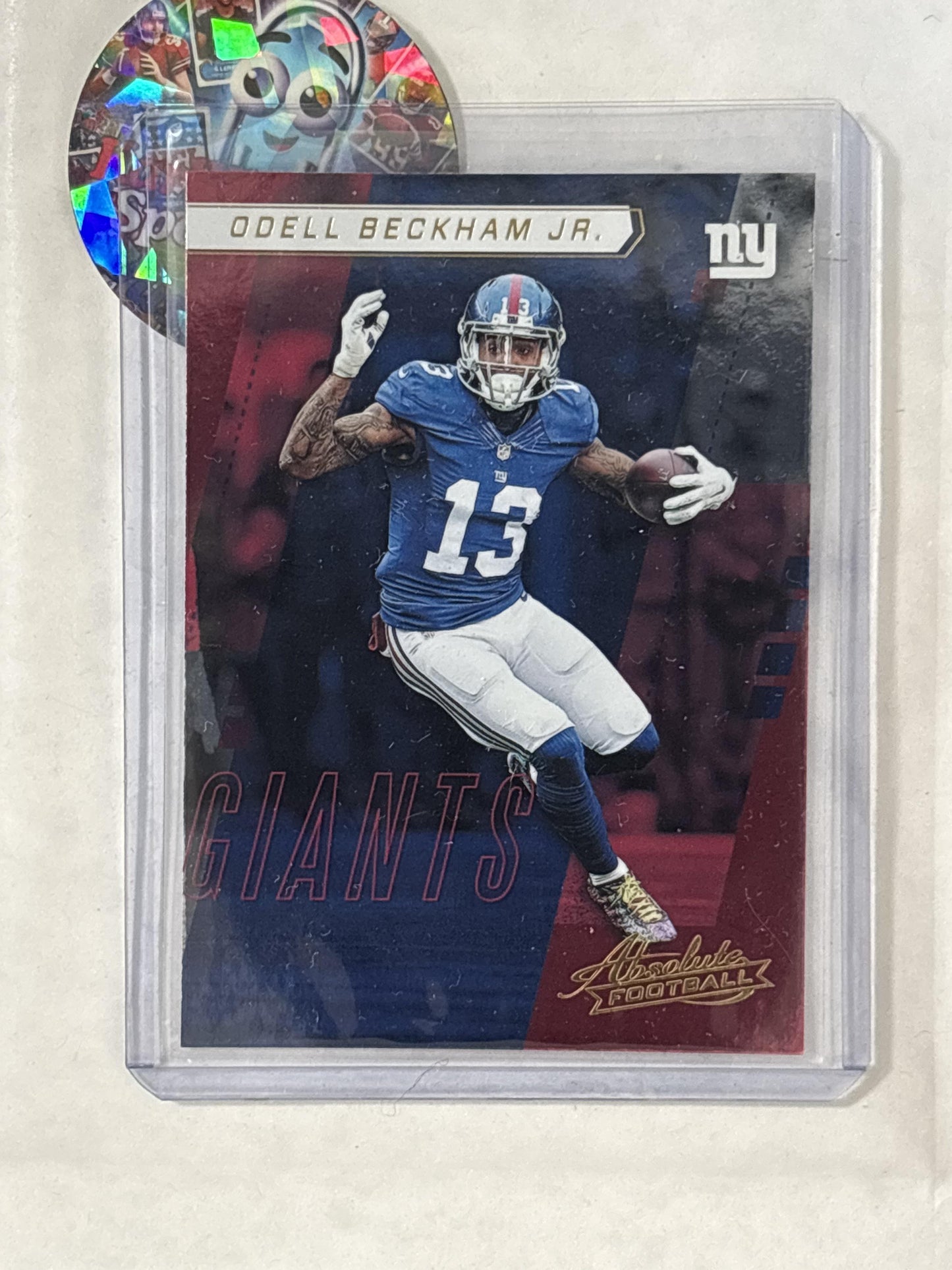 2017 Panini Absolute #55 Odell Beckham Jr. New York Giants
