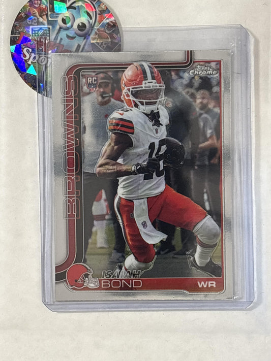 2025 Topps Chrome #341 Isaiah Bond Cleveland Browns RC
