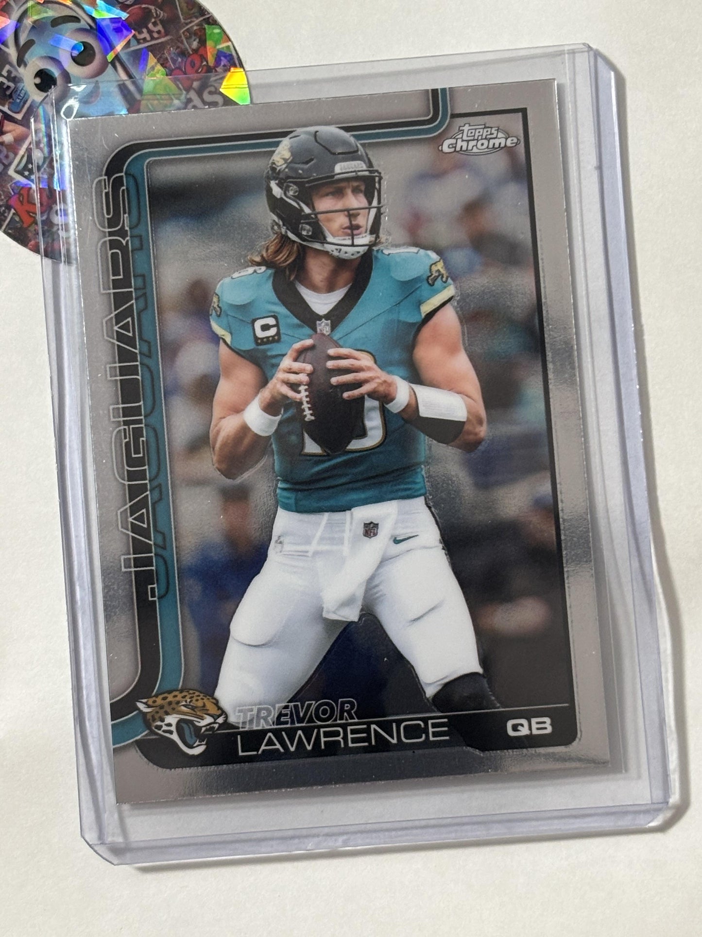 2025 Topps Chrome #138 Trevor Lawrence Jacksonville Jaguars