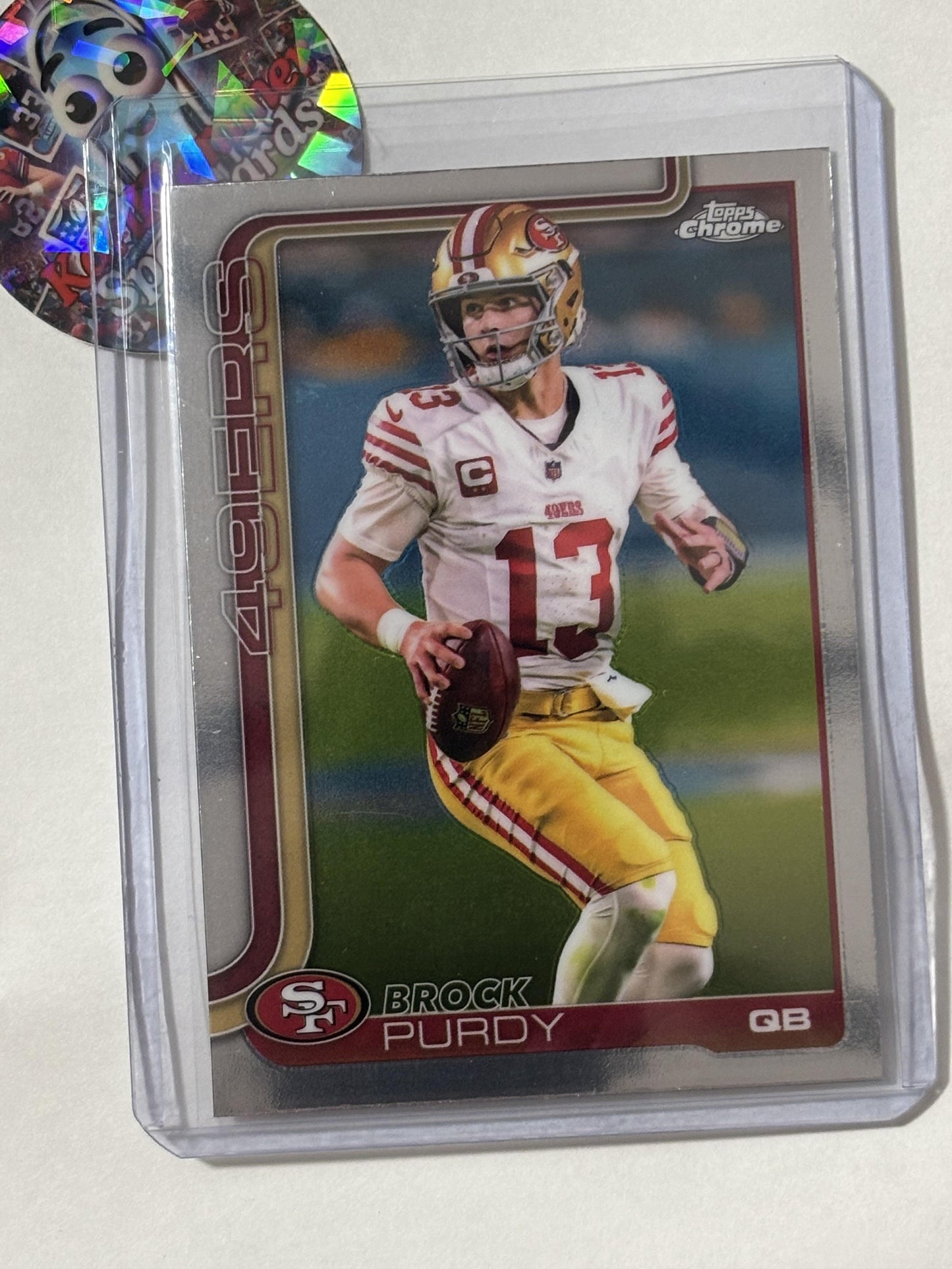 2025 Topps Chrome #262 Brock Purdy San Francisco 49ers