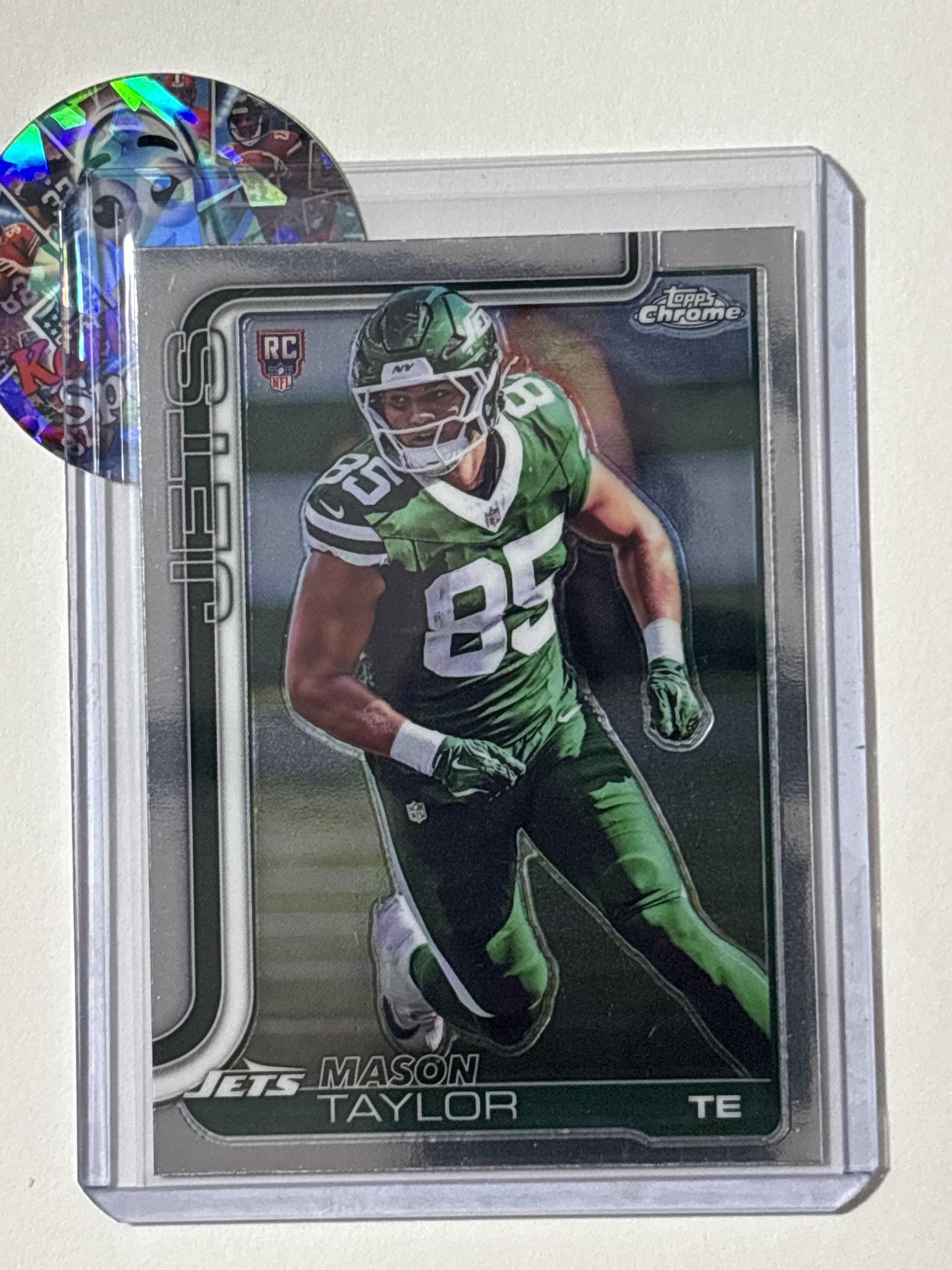 2025 Topps Chrome #400 Mason Taylor New York Jets RC