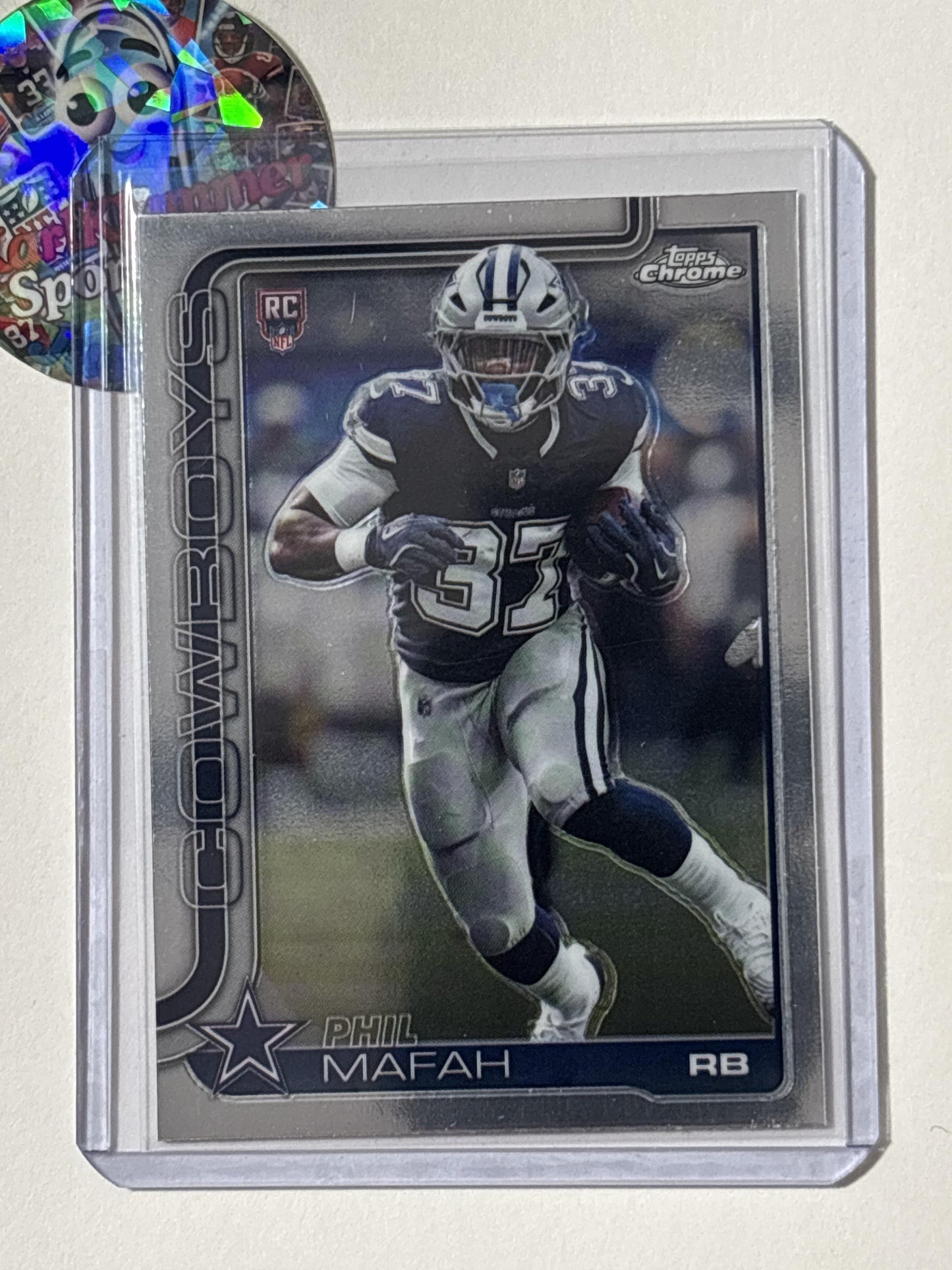 2025 Topps Chrome #310 Phil Mafah Dallas Cowboys RC