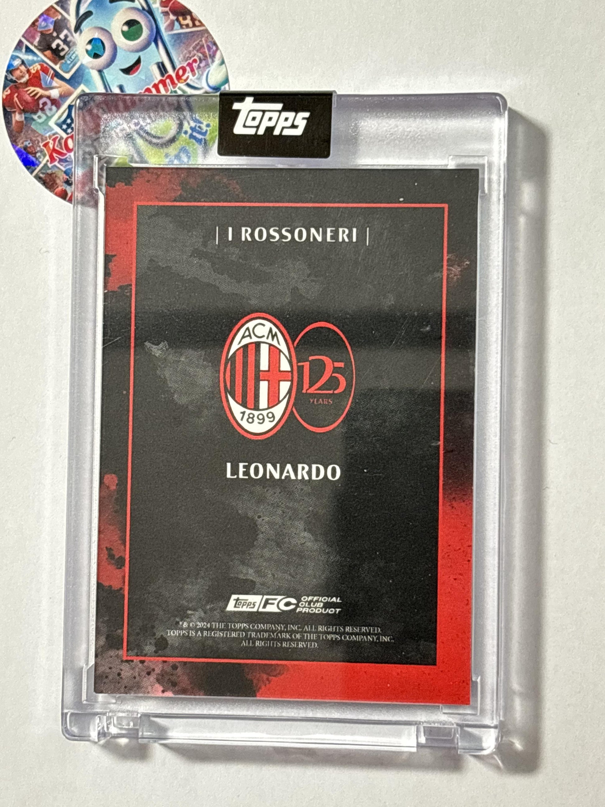 2025 Topps AC Milan 125 Anniversario #NNO Leonardo Green #/10 A.C. Milan SN