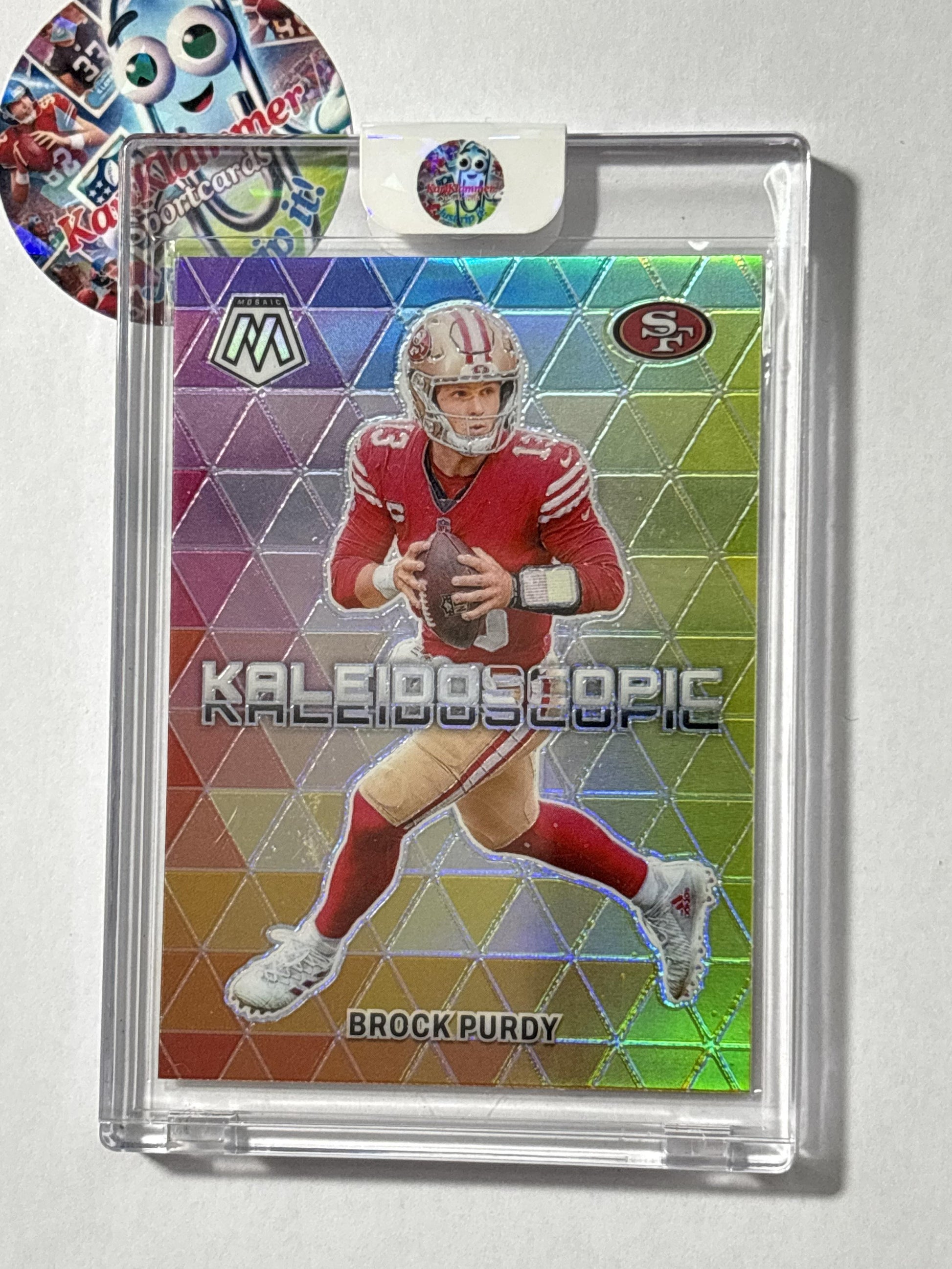 2024 Panini Mosaic #8 Brock Purdy Kaleidoscopic San Francisco 49ers
