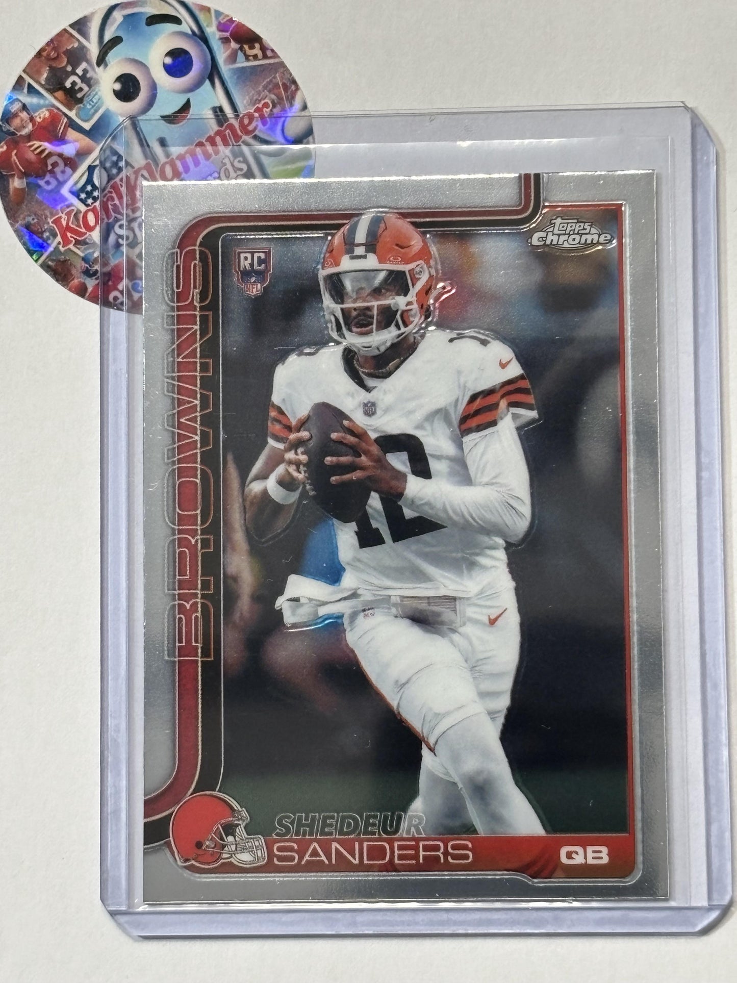 2025 Topps Chrome #315 Shedeur Sanders Cleveland Browns RC