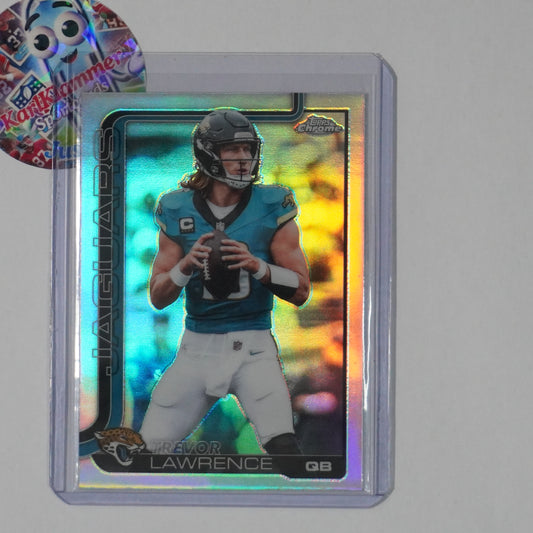 2025 Topps Chrome #138 Trevor Lawrence Refractor Jacksonville Jaguars