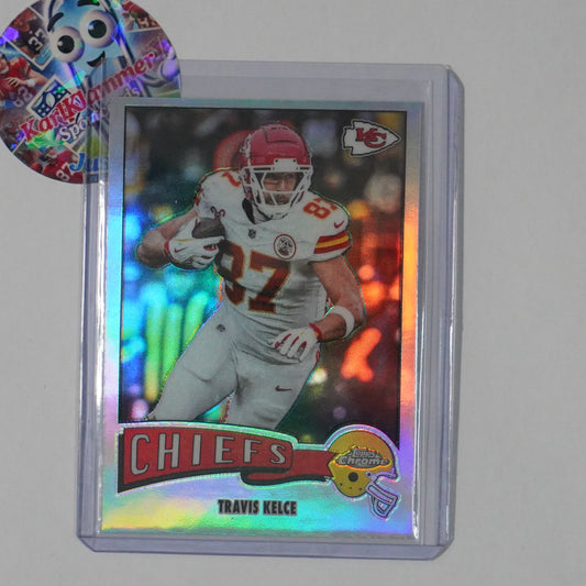 2025 Topps Chrome #1975-17 Travis Kelce 1975 Topps Refractor Kansas City Chiefs