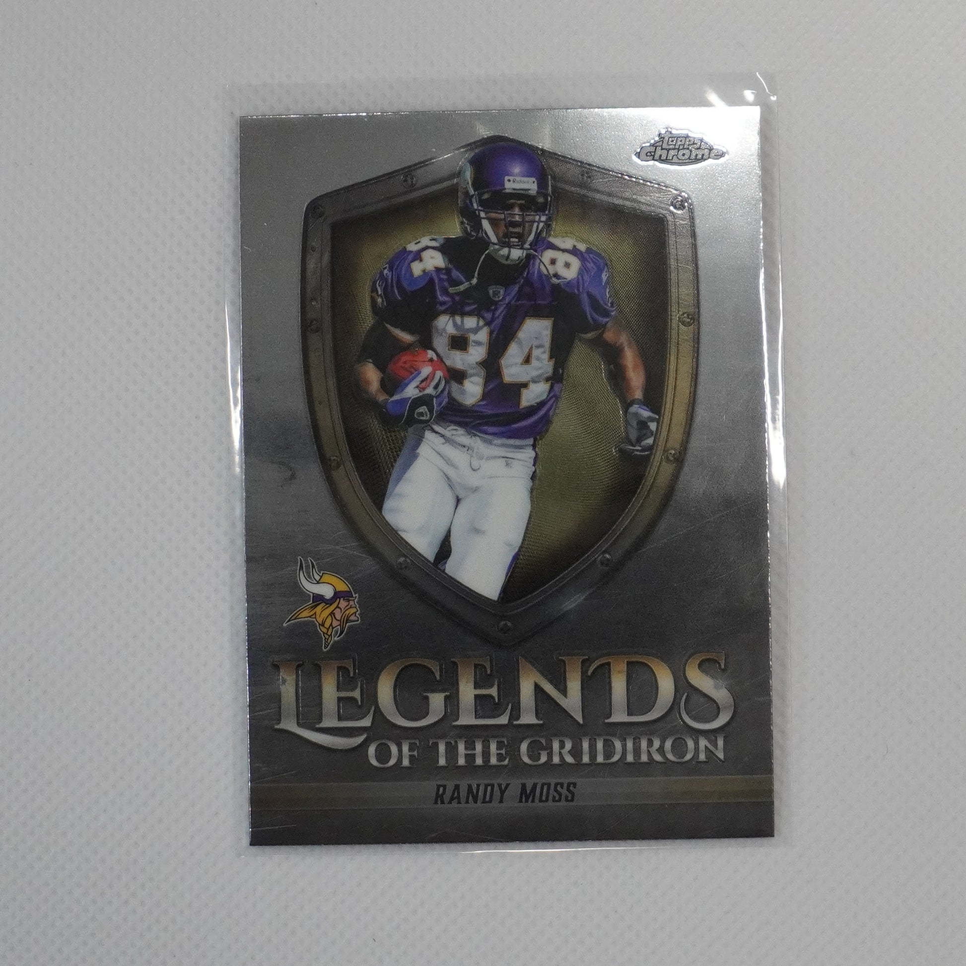 2025 Topps Chrome #LOG-25 Randy Moss Legends of the Gridiron Minnesota Vikings
