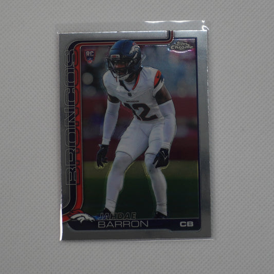 2025 Topps Chrome #359 Jahdae Barron Denver Broncos RC