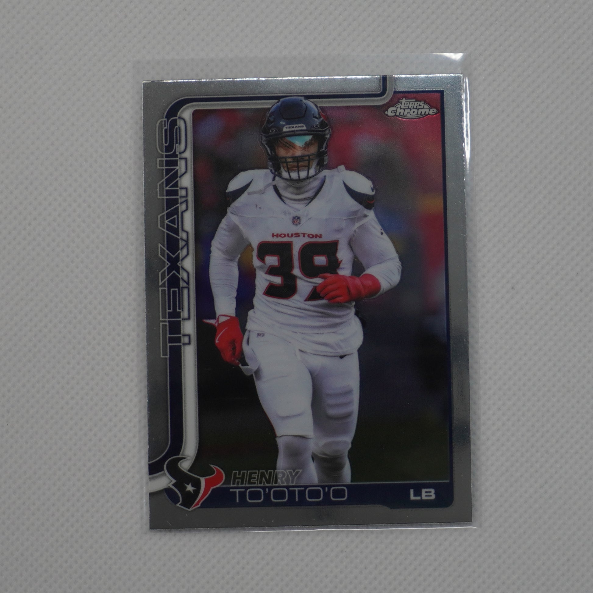 2025 Topps Chrome #122 Henry To'oTo'o Houston Texans