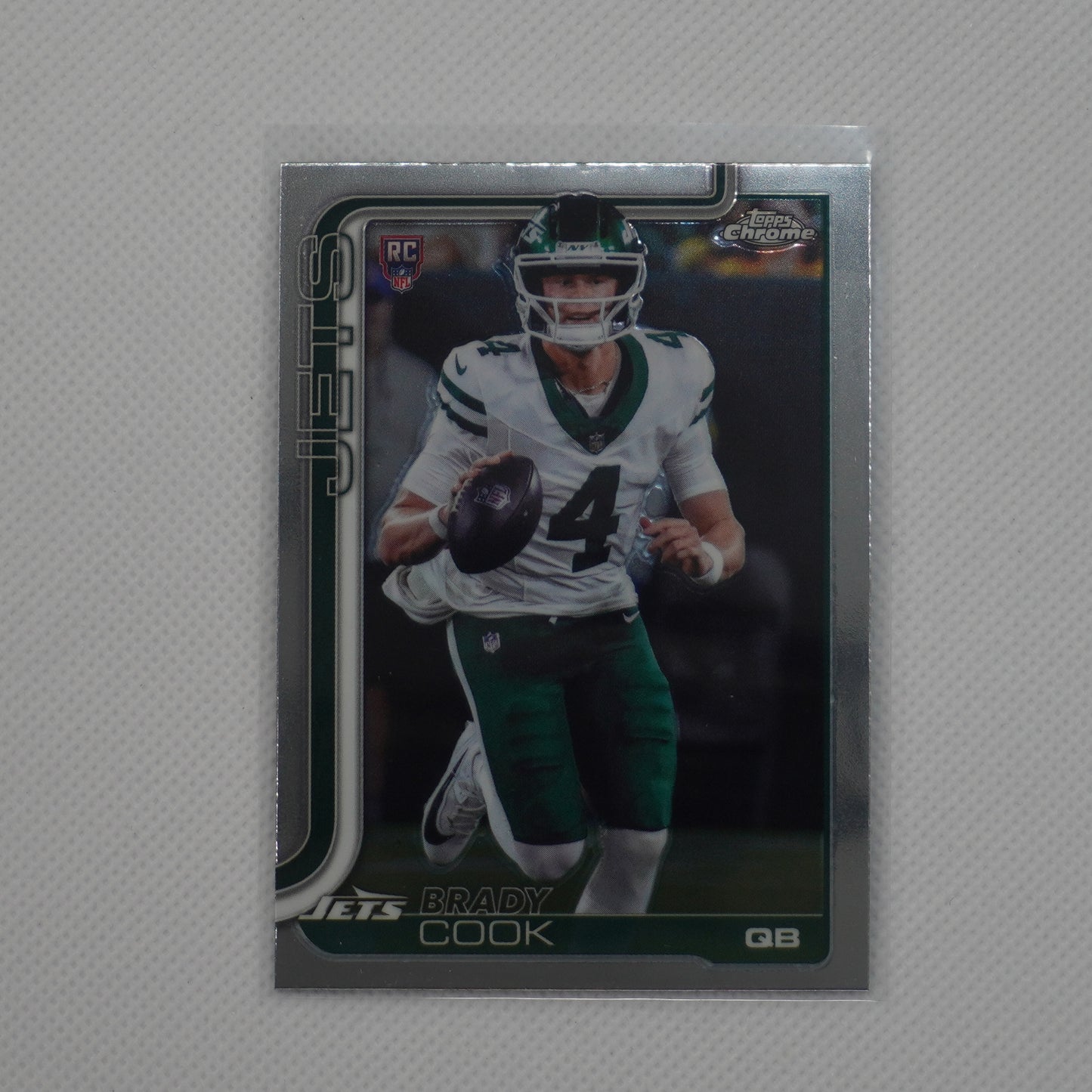 2025 Topps Chrome #319 Brady Cook New York Jets RC