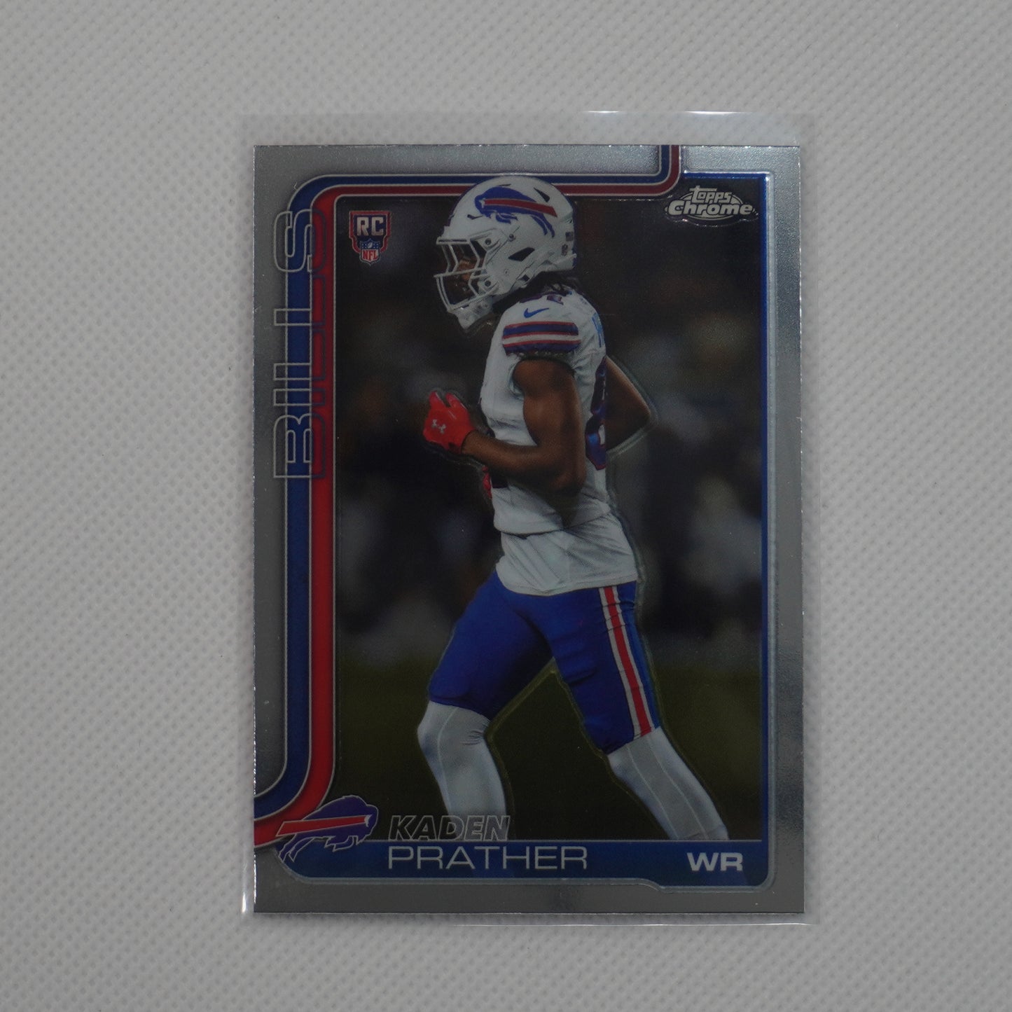 2025 Topps Chrome #394 Kaden Prather Buffalo Bills RC
