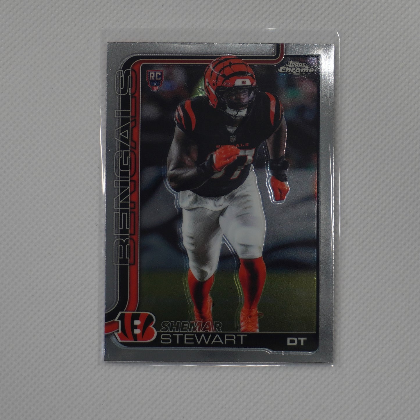 2025 Topps Chrome #363 Shemar Stewart Cincinnati Bengals RC