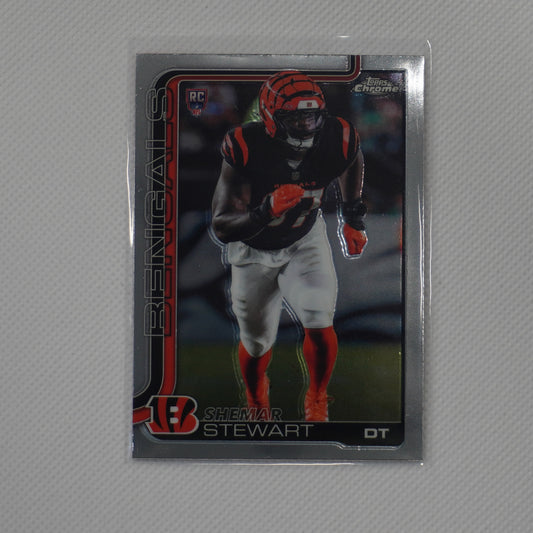2025 Topps Chrome #363 Shemar Stewart Cincinnati Bengals RC