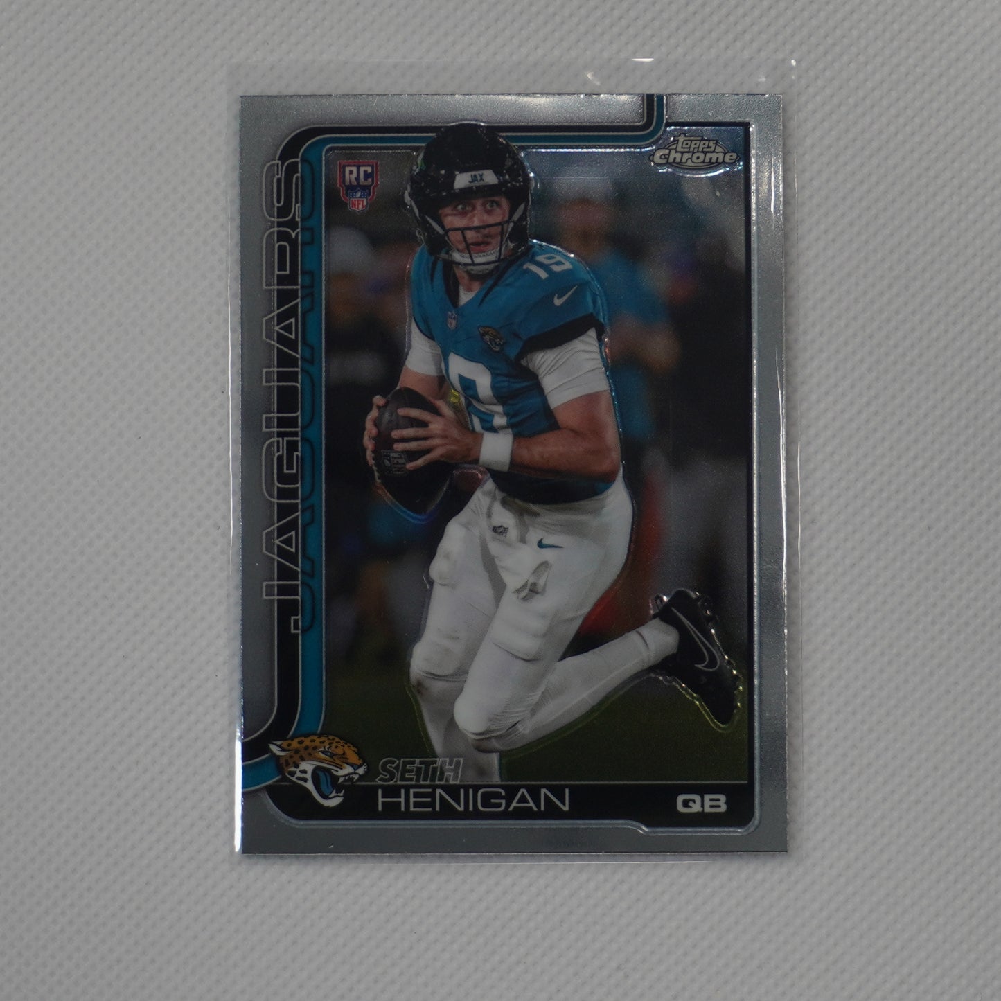 2025 Topps Chrome #399 Seth Henigan Jacksonville Jaguars RC