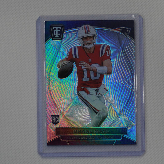 2024 Panini Totally Certified #121 Drake Maye New England Patriots RC