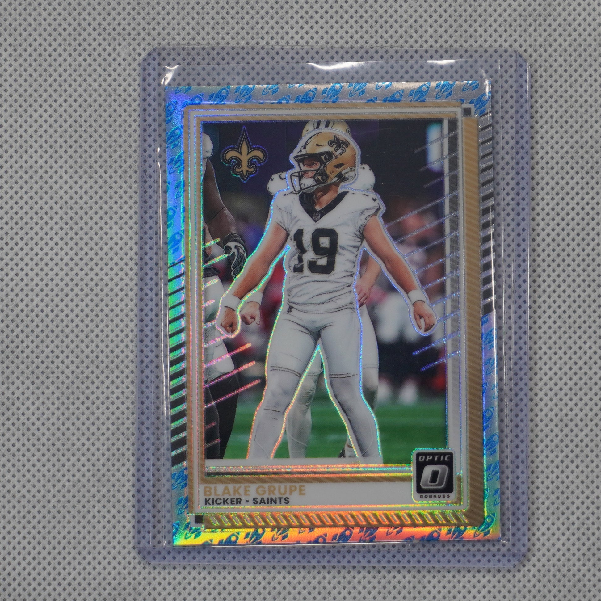 2025 Donruss Optic #87 Blake Grupe Rocket New Orleans Saints
