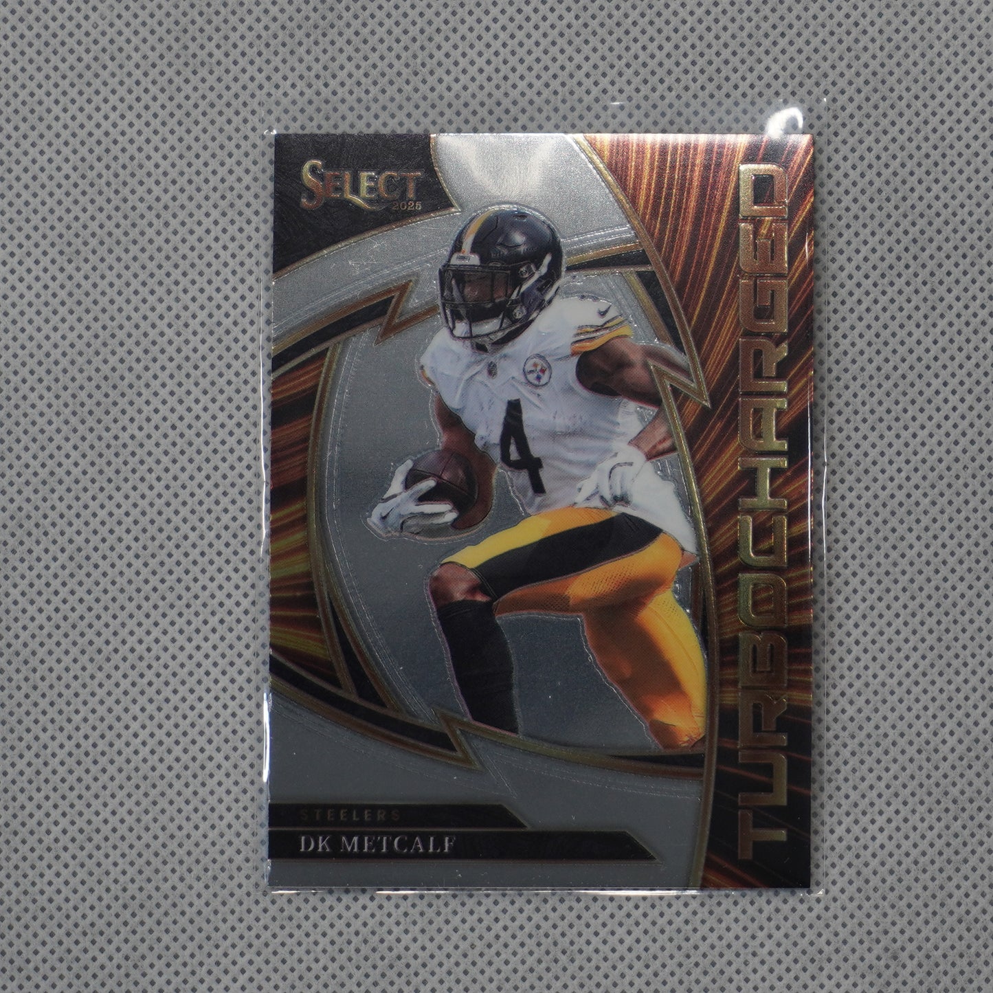 2025 Panini Select #4 DK Metcalf Turbocharged Pittsburgh Steelers