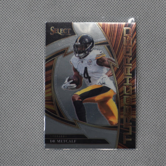 2025 Panini Select #4 DK Metcalf Turbocharged Pittsburgh Steelers