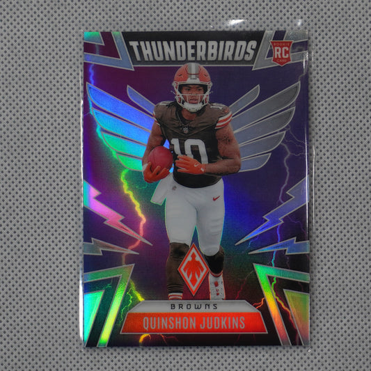 2025 Panini Phoenix #12 Quinshon Judkins Thunderbirds Cleveland Browns