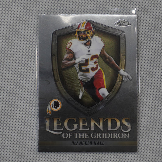 2025 Topps Chrome #LOG-35 DeAngelo Hall Legends of the Gridiron Washington