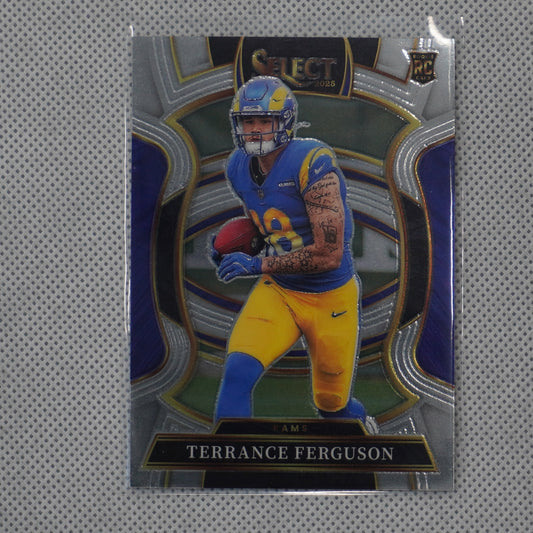 2025 Panini Select #20 Terrance Ferguson Los Angeles Rams RC