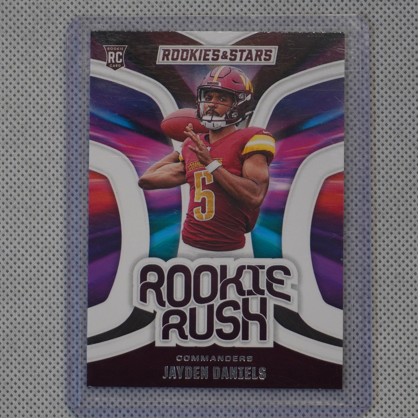 2024 Panini Rookies & Stars #RR-JDS Jayden Daniels Rookie Rush Washington Commanders