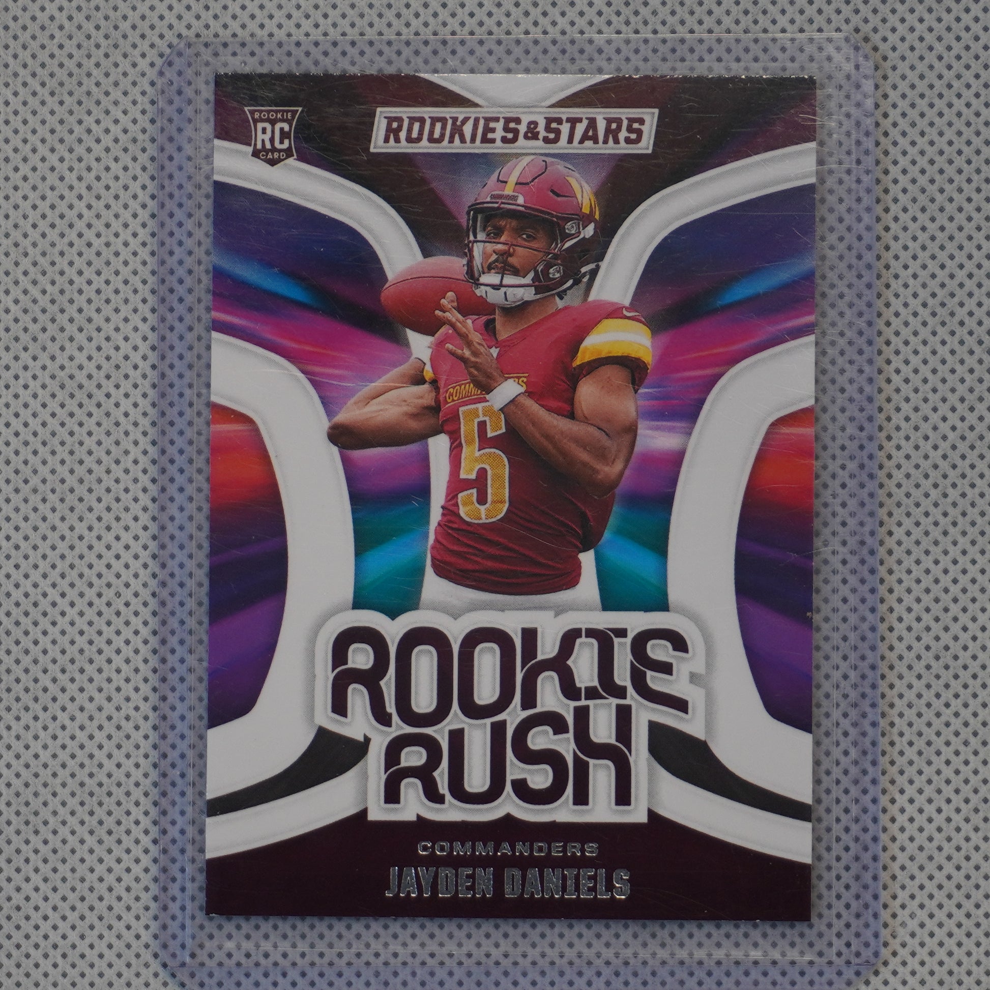 2024 Panini Rookies & Stars #RR-JDS Jayden Daniels Rookie Rush Washington Commanders