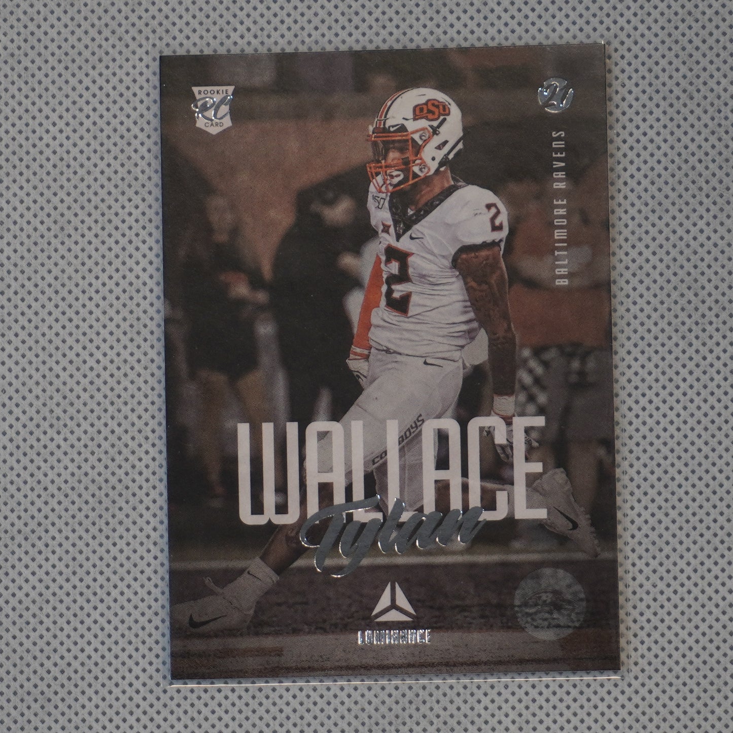 2021 Panini Luminance #160 Tylan Wallace Baltimore Ravens RC