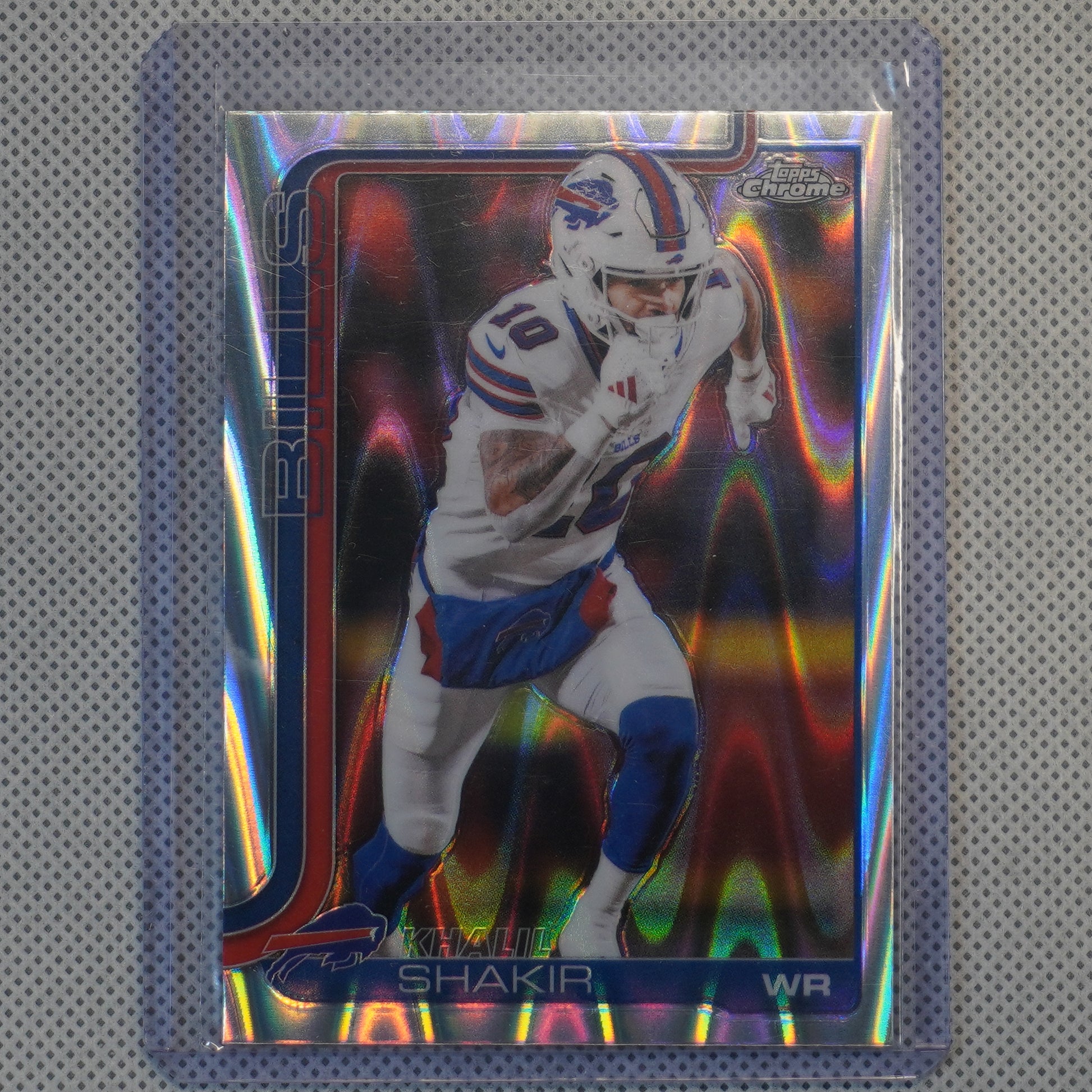 2025 Topps Chrome #32 Khalil Shakir Ray Wave Refractor Buffalo Bills